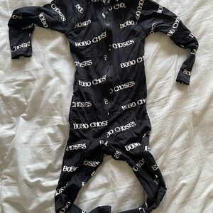 Bobo Choses Black Kids One Piece Swimsuit